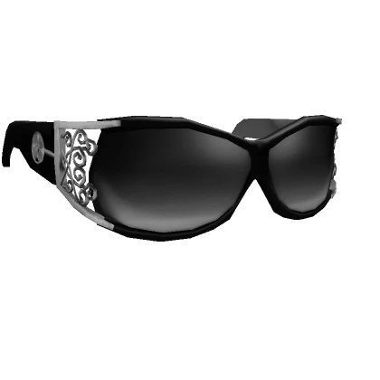 Black Cyber Y2K Classy Iconic Shades