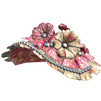 Spring Floral Victorian Flower Floppy Sun Hat