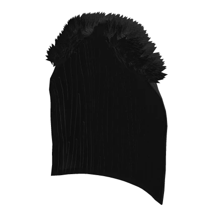 Pelt Cape Post Apocalyptic Black
