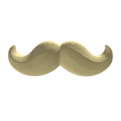 Blonde Gentleman Moustache