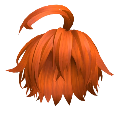 messy orange hair anime season 19