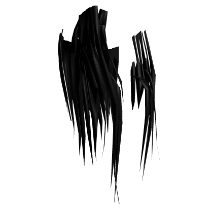 Spiked Black Hair Addon
