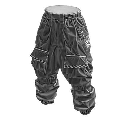 Tokyo Urban Combat Techwear Joggers (Light Gray)