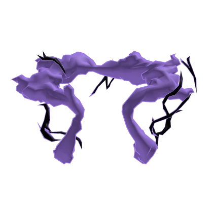 Purple Cloud Anime Lightning Aura