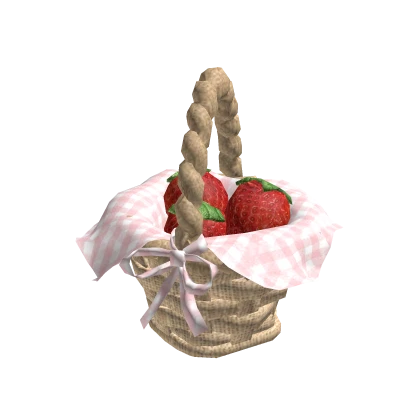 holdable strawberry basket