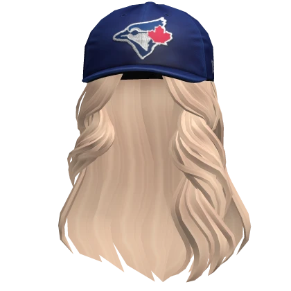 Official Toronto Blue Jays MLB Cap Blonde Hair