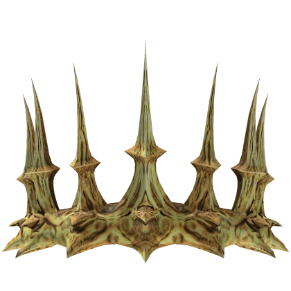 Golden Gothic Bone Crown of Royalty