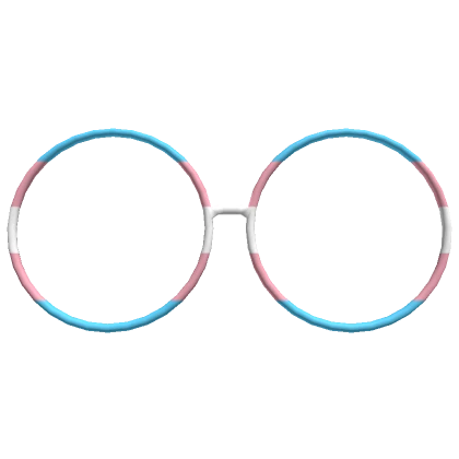 Simple Trans Circle Glasses