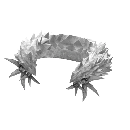 1.0 White Forsaken Neck Fur