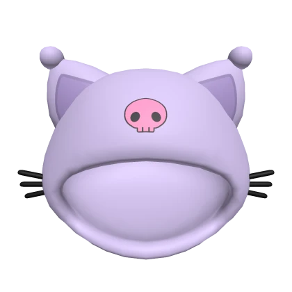 Cute Kuromi Hood with Skull