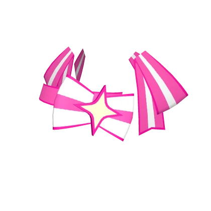 Retry Miku Pink Head Ribbon