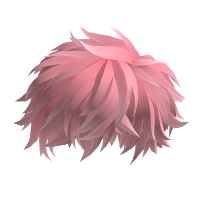 Pink Spiky anime boy hair season 24