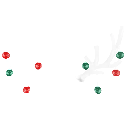 Glowing Festive Holiday Light Antlers