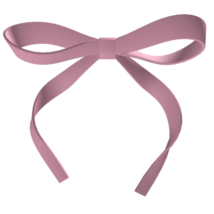 Light Pink Ribbon Bow