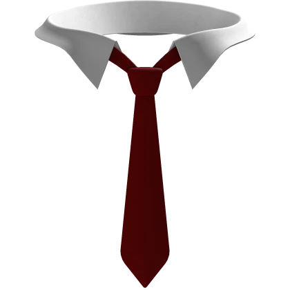 Collar + Red Tie