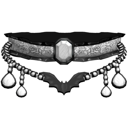 Halloween White Layered Necklace