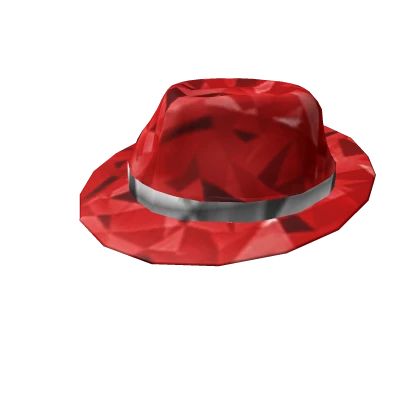 Red Dazzy Fedora