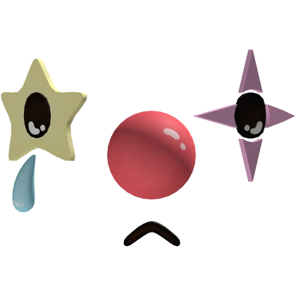 Cute Pastel Clown Face (3.0)