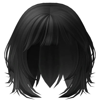 Grunge Short Hair in Black