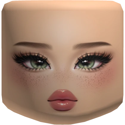 Freckled Green Eyes Makeup