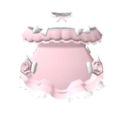 💕3.0 Delicious romantic pink dress cake