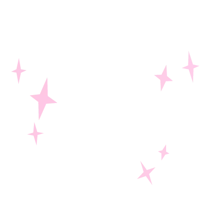 Pink Neon Star On The Face
