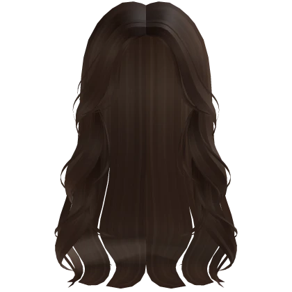 Long wavy hair Brown