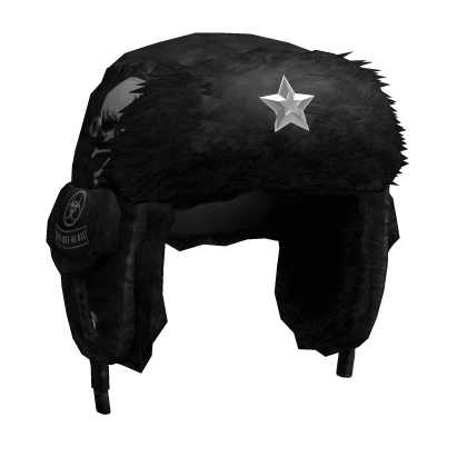 Emo Patches Metal Star Ushanka