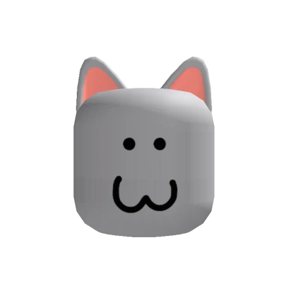 Classic Cat Head (Pink Ears)