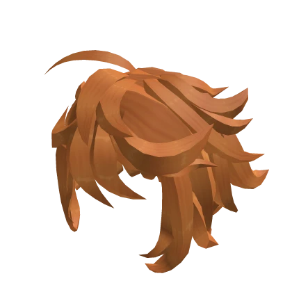 ♡ Sweet ginger fluffy layered short hair ♡