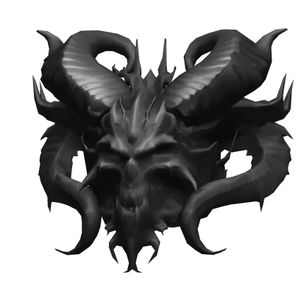 Horned Demon Head