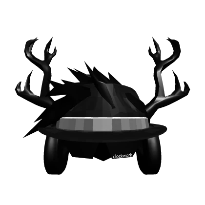 ⏳PBR LIMITED Fedora + Hair + Antlers + Clockwork