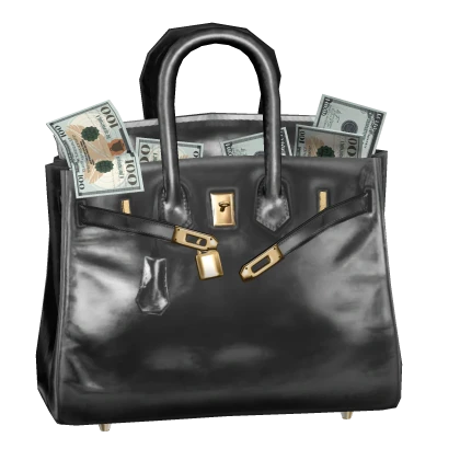 Rich Baddie Unlocked Open Jane Bag 