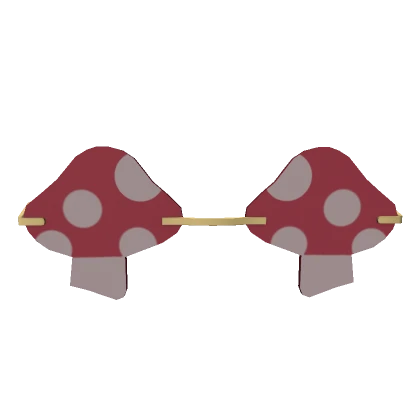 Red Mushroom Glasses