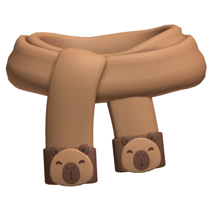 capybara scarf