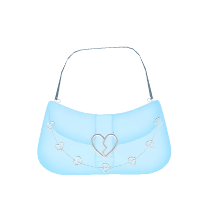 Blue Heart Breaker Bag