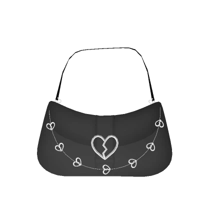 Black Heart Breaker Bag