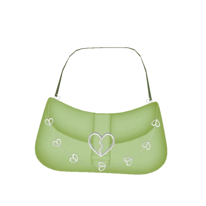 Green Heart Breaker Bag