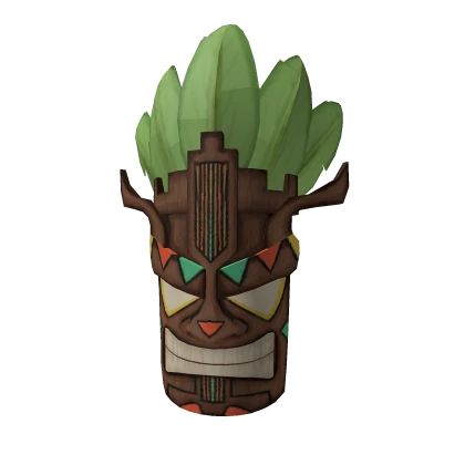 Angry Tiki Mask