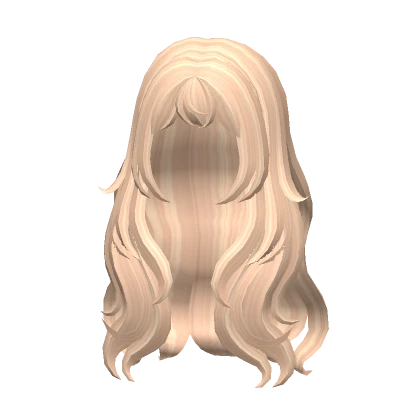 Blonde Anime Wavy Hair