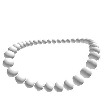 Pearled Necklace (White)