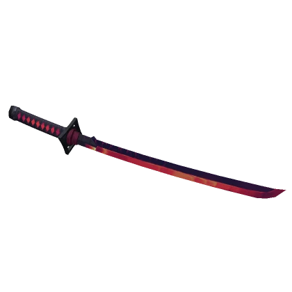 Red Cursed Katana (Waist)