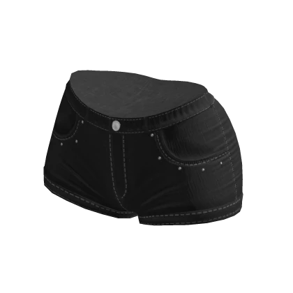 Denim Shorts black