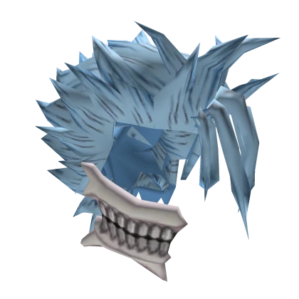 Grimmjow Hair with Jaw Bone