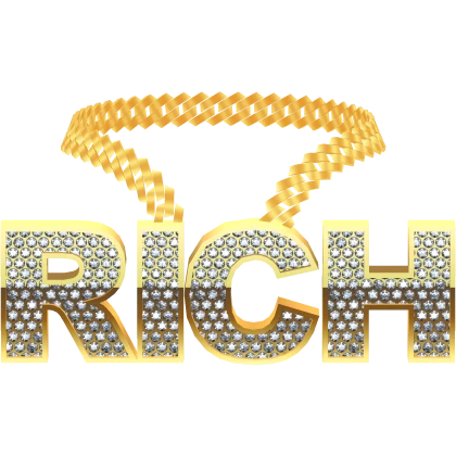 gold rich chain necklace