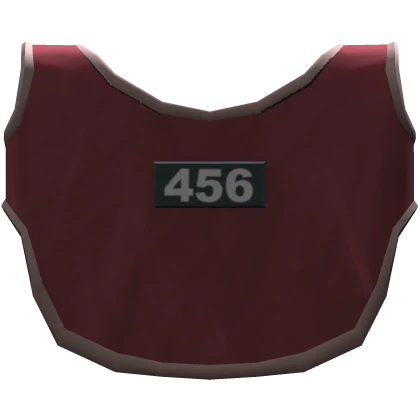 Squid Player 456 Vest Season 3 (RED)