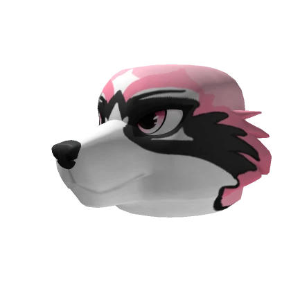 Rose Wolf Head