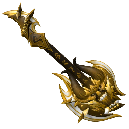 Golden Guitar Axe