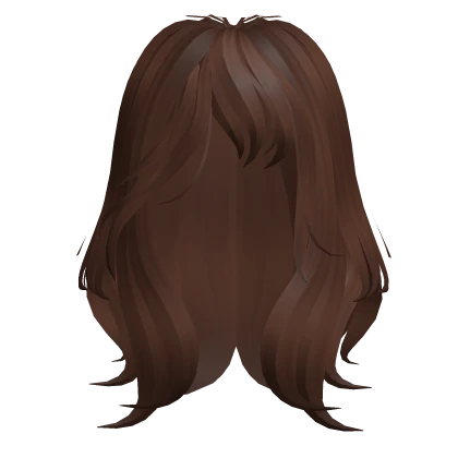 Harajuku Long Layered Wolf Cut Brown