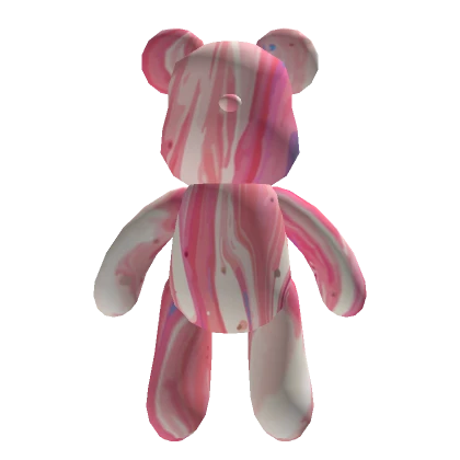 Colorful Bear- Pink